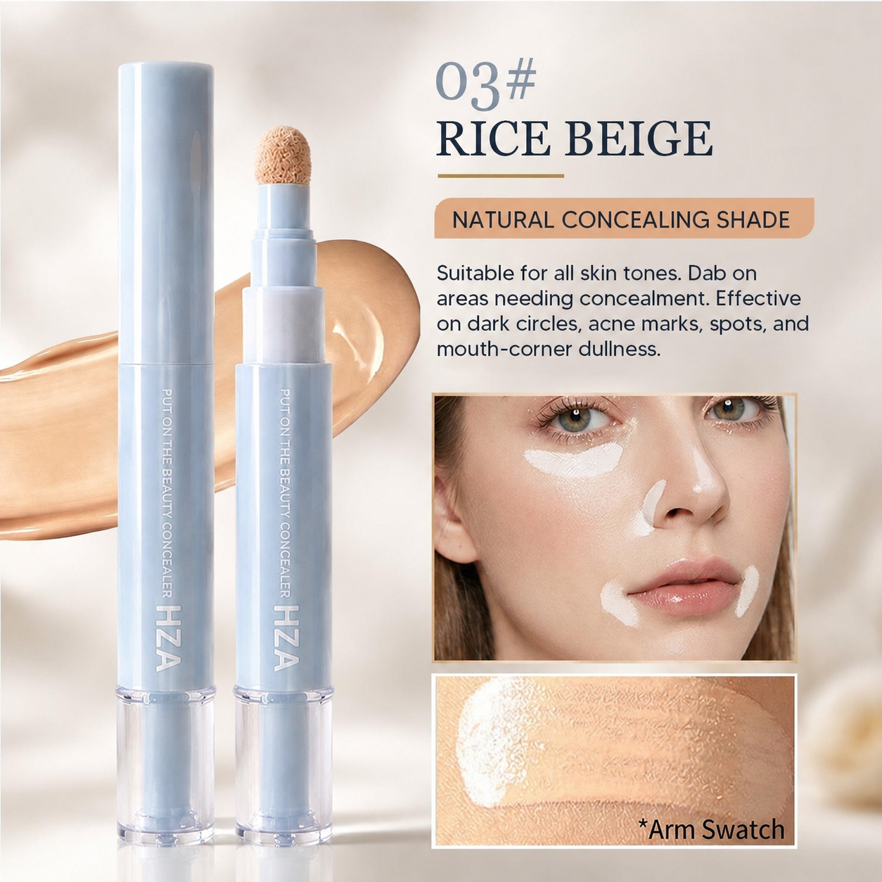 💝 Beauty, Your Way. 💝Concealer Pen – Brightening, Correcting & Long-Lasting