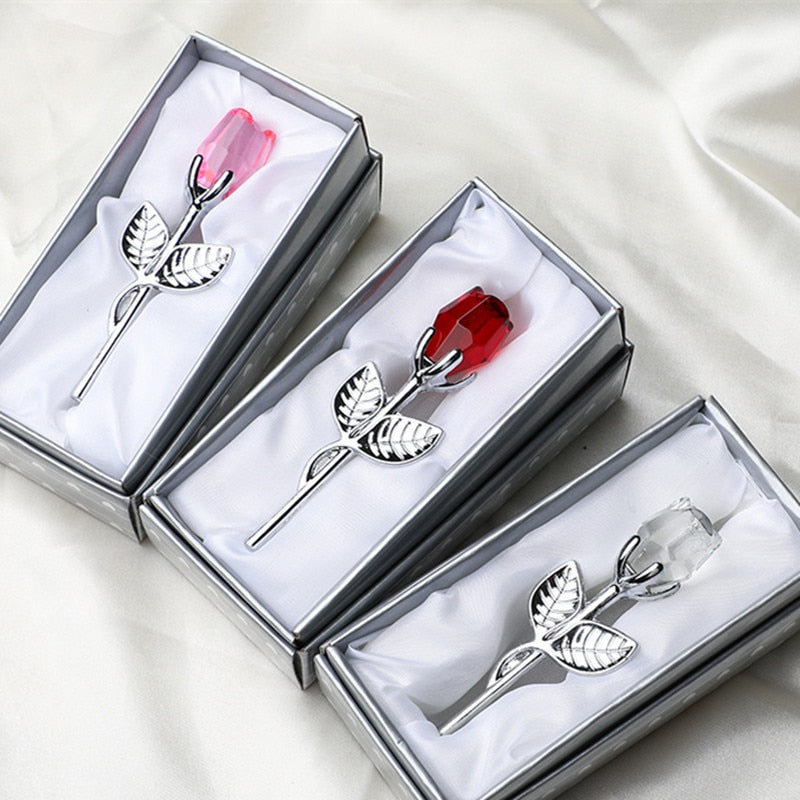 ✨✨Final 3 hours 50% off✨Luxury Crystal Rose in Gift Box – Valentine's Day Gift for Her