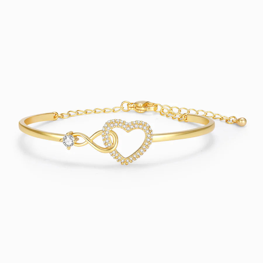 Mother and Daughter - Infinite Heart Bracelet