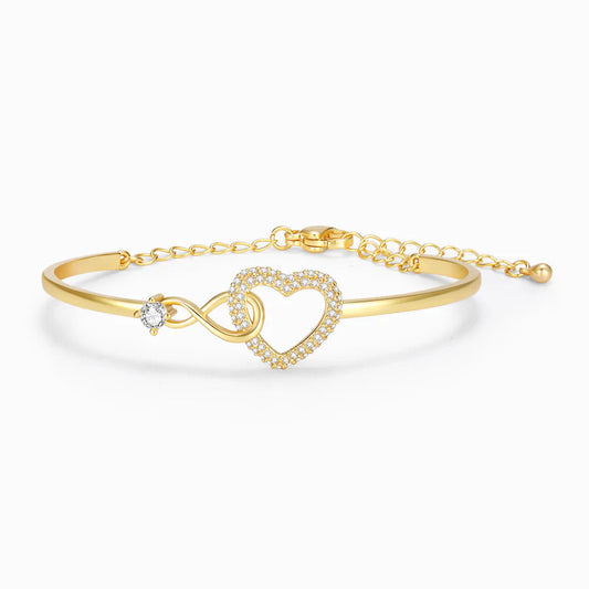 Mother and Daughter - Infinite Heart Bracelet