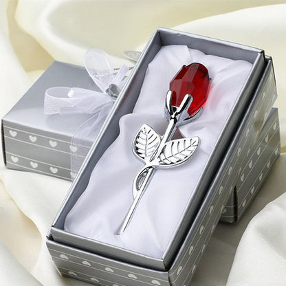 ✨✨Final 3 hours 50% off✨Luxury Crystal Rose in Gift Box – Valentine's Day Gift for Her