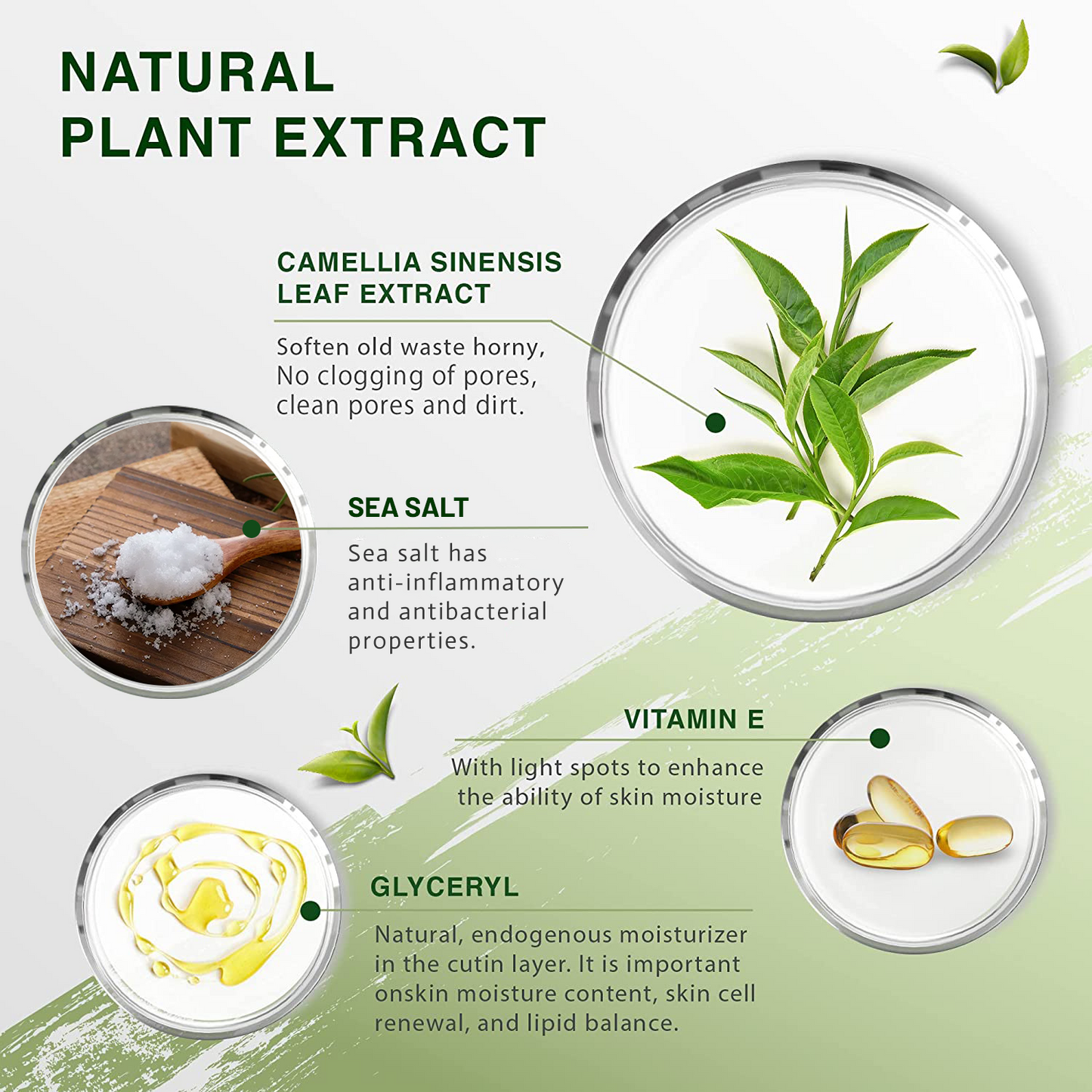 Safeorigs™  100% Natural Green Tea Deep Cleanse Mask