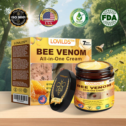 🎁LOVILDS® Bee Venom Multi-Action Face Cream, certified by American dermatologists (👩‍⚕️FDA recommended)