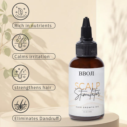 ✨HOT SALE 50% OFF🔥 Scalp Stimulator | Hair Growth Serum Oil