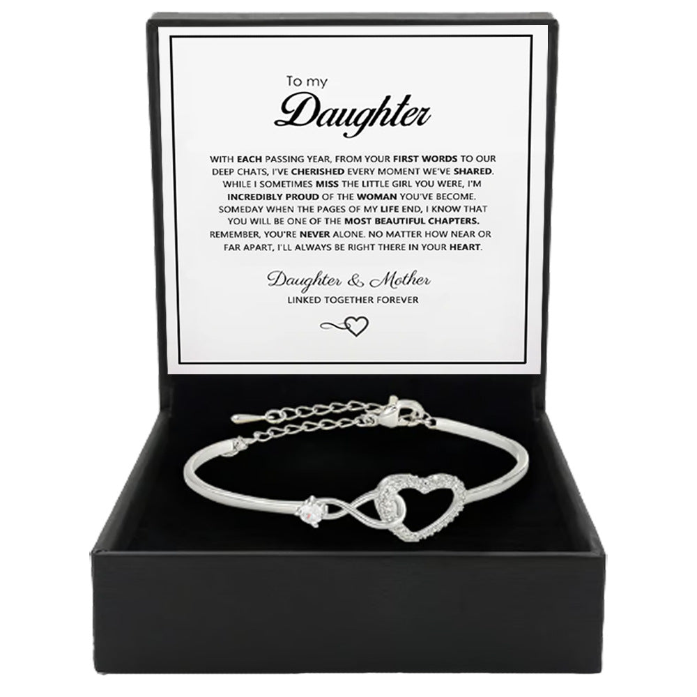 Mother and Daughter - Infinite Heart Bracelet