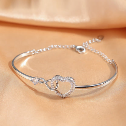 Mother and Daughter - Infinite Heart Bracelet