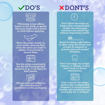 Smileasego Teeth Whitening Strips- Instant Clean Smile