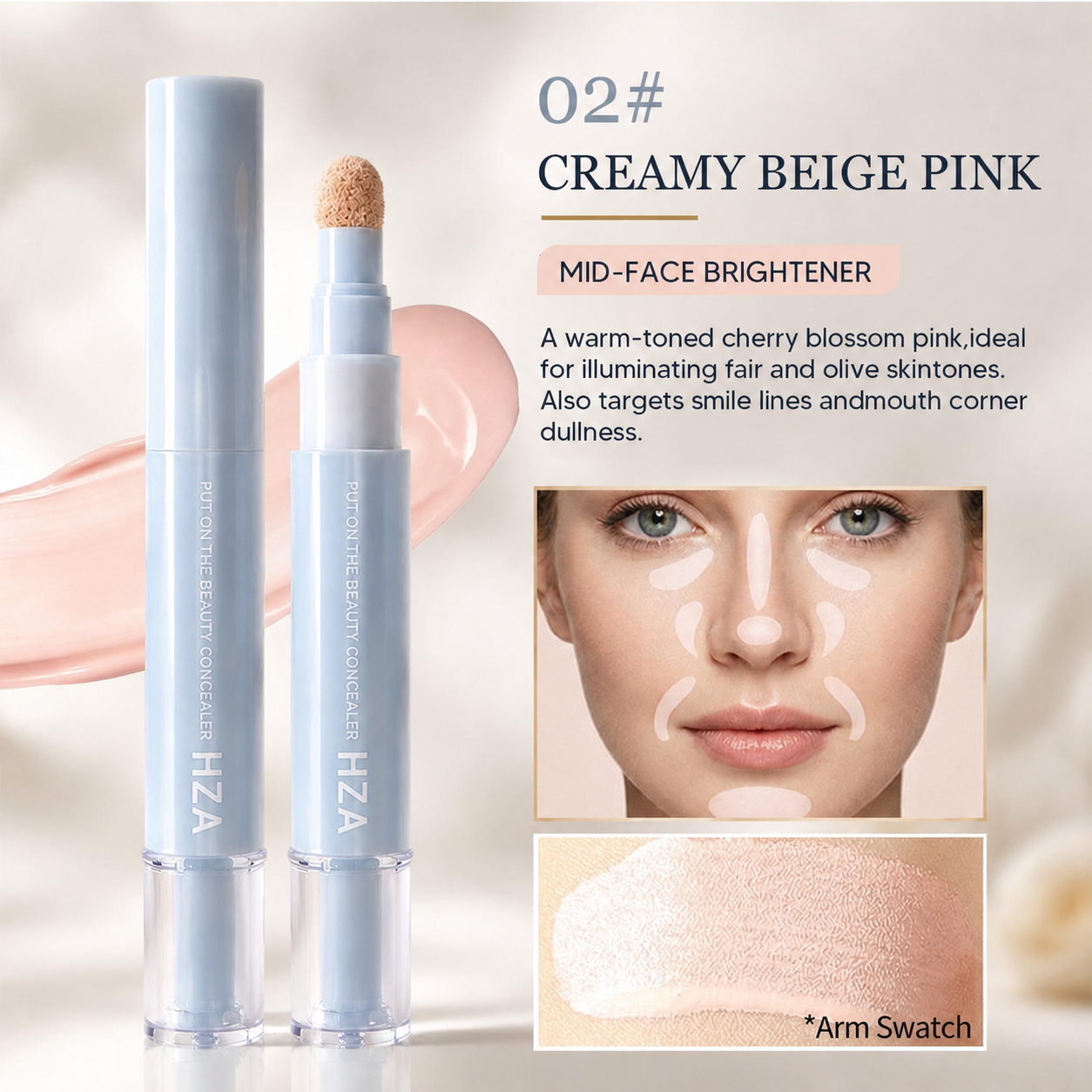 💝 Beauty, Your Way. 💝Concealer Pen – Brightening, Correcting & Long-Lasting