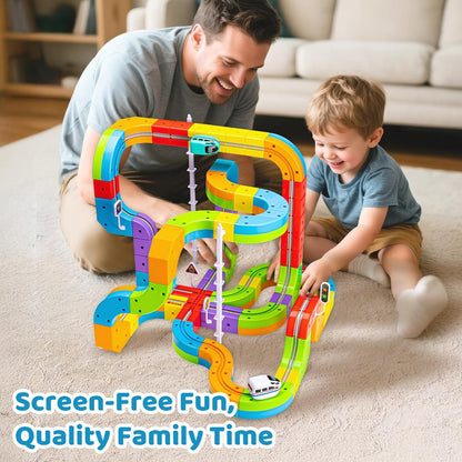 Christmas gifts🎅 🚂Defy Gravity! Maglev Racer Track Track Car Toy🎄