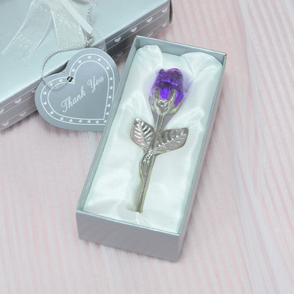 ✨✨Final 3 hours 50% off✨Luxury Crystal Rose in Gift Box – Valentine's Day Gift for Her