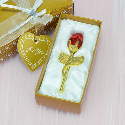 ✨✨Final 3 hours 50% off✨Luxury Crystal Rose in Gift Box – Valentine's Day Gift for Her