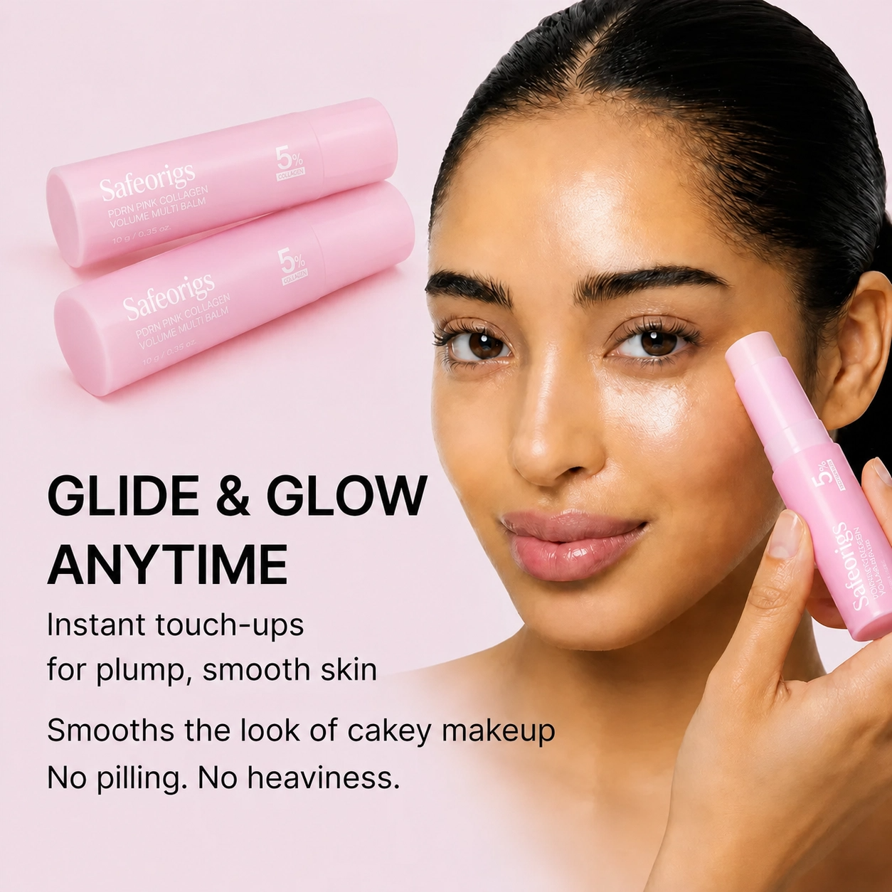 🔥LAST DAY 60% OFF Safeorigs Korean Pink CollagenVolume Multi Balm