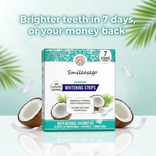 Smileasego Teeth Whitening Strips- Instant Clean Smile
