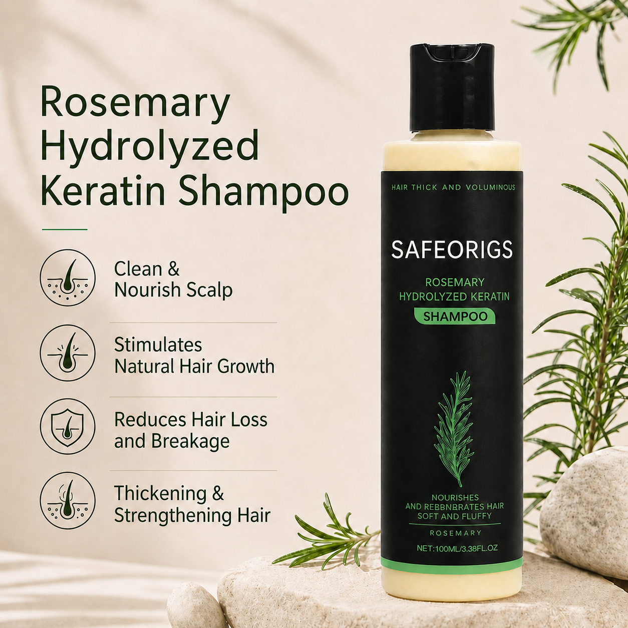 ⚡ FINAL HOURS - SAVE 70% 🌿 Safeorigs Hair Growth Formula